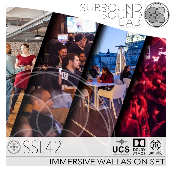 SSL42 Immersive Wallas on Set